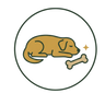 Dog scratching at a door